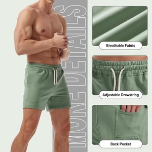 Short cargo pour homme, respirant, confortable, avec cordon de serrage, décontracté, pour voyage, plage, gym, sport, avec poches, vêtements de mode pour homme - Product Image 5