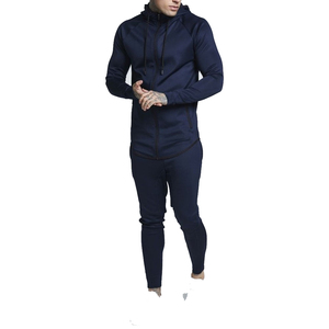 Fabricante de Conjuntos Deportivos Personalizados al por Mayor para Hombre, Conjuntos de Sudadera con Capucha y Pantalones Deportivos de Marca Privada, Bordado de Logotipo Personalizado, MOQ - Product Image 3