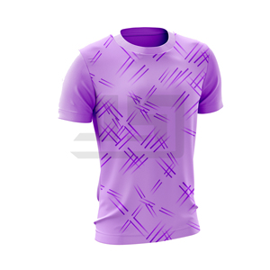 Camisetas Deportivas Minimalistas Normcore para Hombre, de Manga Corta, Cuello Redondo, Tejido de Punto en la Parte Delantera, Estampado Tie-Dye, para Estilos de Vida Activos - Product Image 3