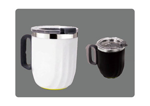 Taza de Café de Acero Personalizada VibeSteel con Impresión para Acción de Gracias - Producto Promocional para Oficina - Product Image 5