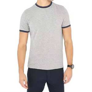 Camisetas de Hombre de Alta Calidad, MOQ Bajo, Tallas Grandes, Personalizadas con Marca, Camisetas Ringer Estampadas de Algodón, Camisetas Ringer Blancas al por Mayor - Product Image 6