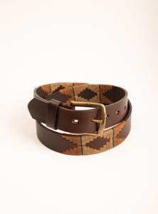 Ceinture de sport unisexe en cuir pleine fleur pour équitation, avec boucle ardillon en laiton, pour hommes, femmes et enfants, style mode - Product Image 3