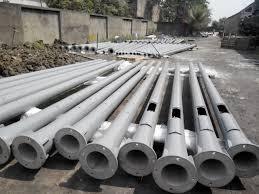 Non Conductive FRP Lighting Poles Weatherproof Fiberglass Reinforced Plastic Street <b>Light</b> <b>Post</b> Durable Composite for Industrial - Product Image 4