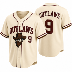 Customizable Two Button <b>Baseball</b> Jersey College Stretch Comfort Soft Interlock Custom Artwork Tournament Competition Top Factory - Product Image 4