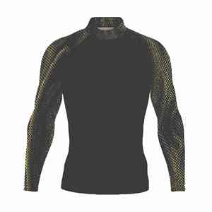 Camisetas de Compresión Ecológicas para Hombre, para Gimnasio y Fitness, de Poliéster y Algodón, de Secado Rápido, Transpirables, de Manga Larga, Tallas y Colores Personalizables - Product Image 1