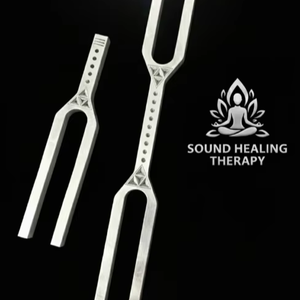 Diapasons géants - Unilatéraux et bilatéraux (528 Hz) pour la thérapie sonore. - Product Image 1