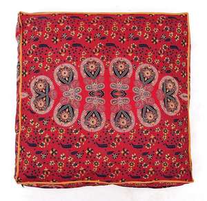 Cojín Bohemio Vintage con Estampado de Mandala, Estilo Hippie, 100% Algodón Ecológico, Lavable, con Cierre de Cremallera, Personalizable - Product Image 6