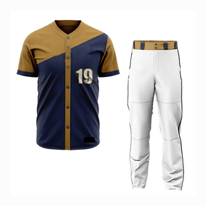 Casual Wear Cheap Price Team Wear Men Sports Wear <b>Baseball</b> Uniform <b>Set</b> With Low MOQ Sublimated <b>Baseball</b> Uniforms - Product Image 1