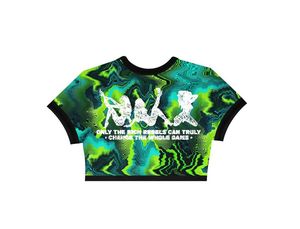 Sexy Custom Logo Neon Green Marble Print <b>Bikini</b> <b>Set</b> Wholesale Sublimation Halter <b>Triangle</b> 2 Piece Swimsuit Brazilian Beachwear - Product Image 4