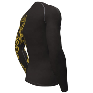 Grappling MMA Rash Guard <b>Design</b> Your Own Sublimation <b>Compression</b> <b>Shirt</b> Bjj Rashguard <b>Custom</b> Printed Mens OEM Long - Product Image 3