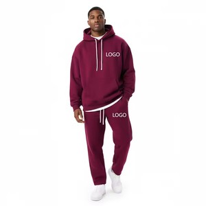 Ensemble de survêtement personnalisé OEM pour hommes, 100% coton, délavé à l'acide, avec broderie 3D, DTF, DTG, style streetwear, vente en gros - Product Image 1