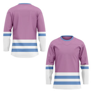 Jersey de Hockey sobre Hielo Personalizado con Logotipo del Equipo, Nombre y Número Bordados, Proveedor Mayorista OEM - Product Image 4