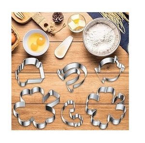 Juego de cortadores de galletas en forma de corazón de acero inoxidable 304, elegantes, artesanales y de gran venta, herramientas metálicas para hornear en casa, utensilios para pasteles. - Product Image 5