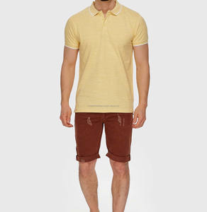 Camisetas de manga larga con cuello en V de algodón liso clásico al por mayor, polos para hombre de manga larga completa - Product Image 1