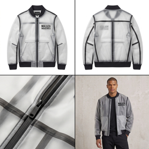 High Quality Custom Heat-Transfer Printed Front <b>Suede</b> Leather <b>Bomber</b> <b>Jacket</b> Unisex Winter Thick Fleece Lined Waterproof - Product Image 4