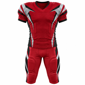 Durable Quality Breathable Feature <b>Best</b> Price OEM Service New Arrival Custom Unique Design Men's Winter Half American <b>Football</b> - Product Image 1