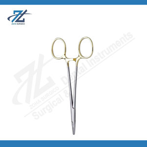 Crile Hemostatic Forceps 15.9cm Straight Curved High Quality Stainless Steel Surgical <b>Clamp</b> for Hospital Use Made in Pakistan - Product Image 3