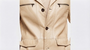 Men's <b>Leather</b> <b>Blazer</b> Coat Casual Fashion <b>Jacket</b> OEM Wholesale Private Label Supplier - Product Image 4