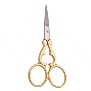Embroidery <b>Sewing</b> Nail Cuticle <b>Scissors</b> Gold Handle German Stainless Steel Beautiful Design Beauty Multipurpose <b>Scissor</b> - Product Image 2