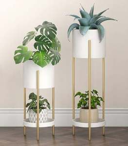 Jardinières en aluminium doré sur mesure en gros pour les projets de jardinage, d'hôtellerie et immobiliers - durables et écologiques - Product Image 1