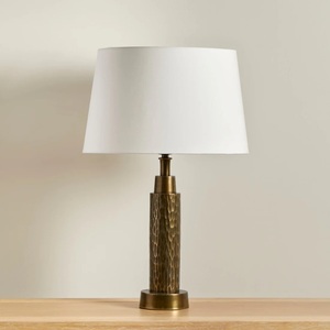 Lámpara de Mesa de Metal Forjado Estilo Western, Diseño Rústico <span class=keywords><strong>Vaquero</strong></span>, Base Hecha a Mano, Iluminación Decorativa para <span class=keywords><strong>el</strong></span> Hogar - Product Image 6