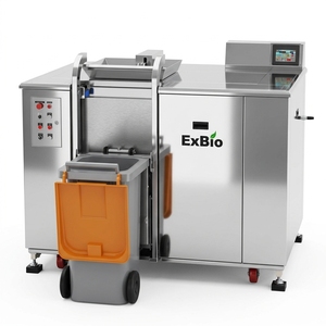Meilleur prix, capacité de traitement 24h/24, Exbio 500 kg/jour, machine de compostage des déchets alimentaires sans odeur, machine de recyclage des aliments - Product Image 5