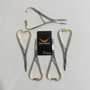 Stainless Steel Medical Dental Needle Holder Tweezers <b>Surgical</b> <b>Instrument</b> Set Dentistry Tool CE Certified 2-Year Warranty - Product Image 6