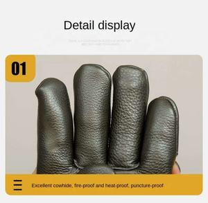 Guantes de Trabajo de Cuero Anti-Corte Hechos a Medida Directamente de Fábrica, Servicio OEM de Alta Calidad, Seguridad para Uso Diario en Todas las Estaciones, Casuales para Exteriores - Product Image 2
