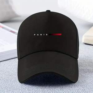 Casquette de baseball légère et respirante à imprimé Paris, à large bord, vente en gros - Product Image 5