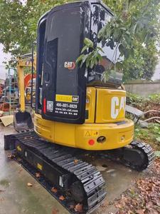 Mini-excavatrice sur chenilles CAT 303.5E d'occasion certifiée CE, 3 tonnes, moteur Cummins, machine compacte de terrassement, brise-roche - Product Image 4