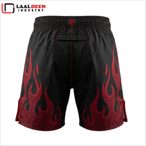 กางเกงขาสั้น MMA รุ่นใหม่ปี 2025 สกรีนโลโก้ตามสั่ง สำหรับฝึกซ้อม คุณภาพดี สำหรับผู้ชาย - Product Image 4