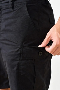 Premium Quality Cargo Short Pants with <b>Belt</b> Loops and Reinforced Stitching for <b>Work</b> and Outdoor Activities in Olive Green - Product Image 6