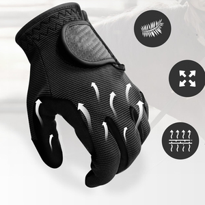 New Wholesale Cheap Price Horse Riding <b>Gloves</b> Strong and Flexible Wear <b>Moisture</b> Wicking Equestrian Protection <b>Gloves</b> - Product Image 2