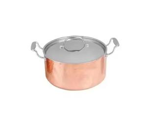 Casserole en métal de haute qualité, pot isotherme pour servir, utilisation quotidienne pour la cuisine, la table à manger, le service et le stockage des aliments - Product Image 5