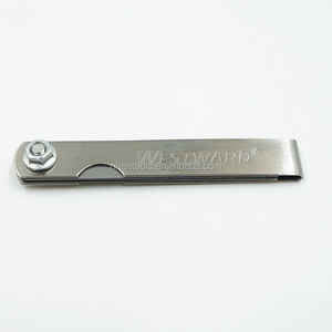 अंतर चौड़ाई या मोटाई मापने के लिए 32 ब्लेड स्टील फेलर गेज माप उपकरण - Product Image 6
