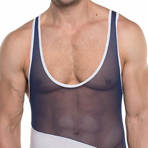 Mens Stretch Gym Tank <b>Singlet</b> Breathable Sleeveless Exercise Shirt Quick Dry <b>Running</b> Fitness Training Sports Clothing For Daily - Product Image 6