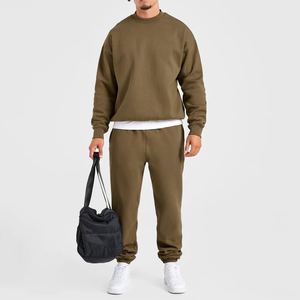 Ensemble de survêtements décontractés pour hommes grande taille avec logo personnalisé, respirant, pour l'hiver – Vente en gros à bas prix, haute qualité - Product Image 5