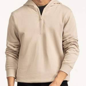 เสื้อฮู้ดดี้ผ้าฝ้าย 100% แบบสั่งทำพิเศษสำหรับผู้ชายและผู้หญิง  รับผลิตแบบ OEM ODM พร้อมปักโลโก้ตามสั่ง  แบบซิปครึ่งตัว - Product Image 2