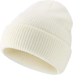 Gorros de Punto Personalizados Unisex, Largos, de Poliéster y Algodón, con Puño, Lisos, para la Playa o Viajes - Product Image 3