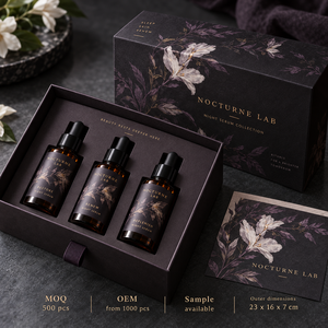 กล่องบรรจุภัณฑ์แบบลิ้นชักสำหรับคอลเลคชั่นเซรั่มกลางคืน NOCTURNE รุ่นพิเศษ - Product Image 6