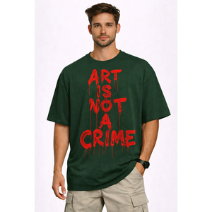 Premium Mens Graphic Back Print T Shirt Casual Short Sleeve Cotton Tee Featuring Bold Spray <b>Paint</b> Design On Back For Modern - Product Image 1