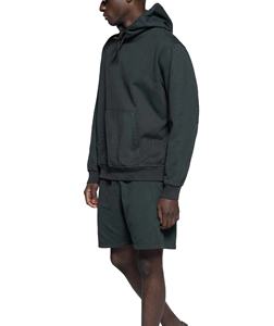 Ensemble de shorts à capuche pour hommes en coton épais ensemble de deux pièces de shorts de sueur pour hommes en coton épais lavé à l'acide personnalisé - Product Image 4