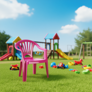 Silla Infantil de Plástico Rosa Tipi Rosa para Bebés y Niños Pequeños - Product Image 2