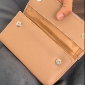 Cartera de Cuero Genuino, Larga, Triple, con Cierre Magnético, Múltiples Ranuras para Tarjetas, Bolsillo para Efectivo, Organizador, Monedero con Cremallera Elegante - Product Image 6