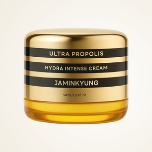 Crème visage ghkcu Jamingyeong Crema Caracol Ultra Propolis Hydra Intense 50ml, crème pour homme, crème pour un teint éclatant - Product Image 1