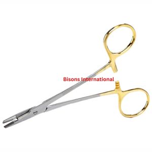 ที่จับเข็มผ่าตัดแบบแมนนวล Olsen Hegar ทำจากสแตนเลส พร้อมกรรไกรตัด ได้รับการรับรองมาตรฐาน CE ขายส่ง - Product Image 1