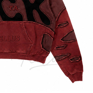 Sudaderas con capucha transpirables para hombre al por mayor, último estilo, color sólido, sudaderas con capucha para hombre, tamaño y diseño personalizados, sudadera con capucha desgastada - Product Image 5