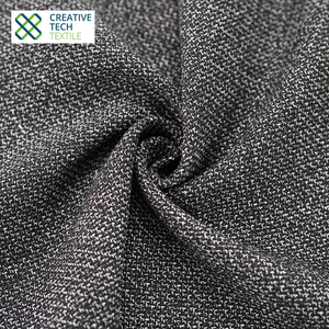 RCO-2B1782 RECYCLE OYSTER PET/RAYON/POLY=25/26/49 Tissu écologique et durable pour la mode - Product Image 1