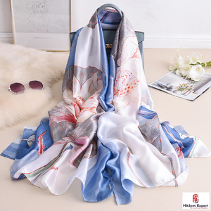 Premium Luxury Printed Long <b>Scarf</b> Soft Fabric Head <b>Scarf</b> Custom Branding White Label OEM ODM Textile Manufacturer Export - Product Image 1