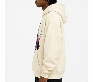 Sweat à capuche zippé noir pour homme, en molleton de coton premium, style streetwear hiver, chaud et tendance, pour un usage décontracté - Product Image 3